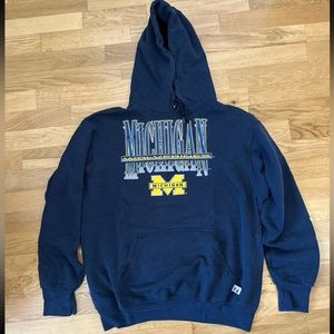 Vintage University of Michigan Wolverines womens Hoodie